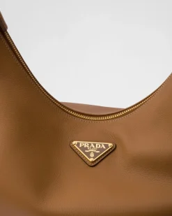 Mujer Prada PRADA ARQUE’|BOLSOS DE HOMBRO^Bolso Bandolera Grande De Piel
