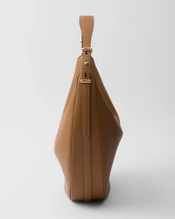 Mujer Prada PRADA ARQUE’|BOLSOS DE HOMBRO^Bolso Bandolera Grande De Piel