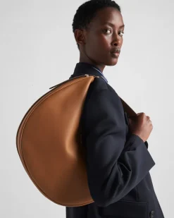Mujer Prada PRADA ARQUE’|BOLSOS DE HOMBRO^Bolso Bandolera Grande De Piel