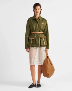 Mujer Prada BOLSOS DE HOMBRO|BOLSOS DE HOMBRO^Bolso Bandolera Grande De Piel