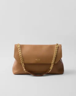 Mujer Prada BOLSOS DE HOMBRO|BOLSOS DE HOMBRO^Bolso Bandolera Grande De Piel