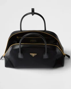 Mujer Prada BOLSOS CON ASA SUPERIOR|BOLSOS CON ASA SUPERIOR^Bolso Con Asa Grande De Re-nylon Y Piel