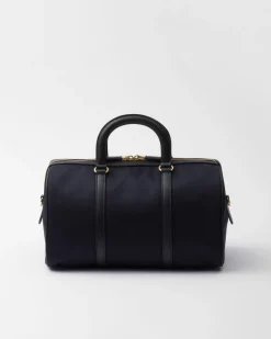 Mujer Prada COLECCIÓN FEMENINA|BOLSOS CON ASA SUPERIOR^Bolso Con Asa Re-edition 1978 Mediano De Re-nylon Y Piel Saffiano