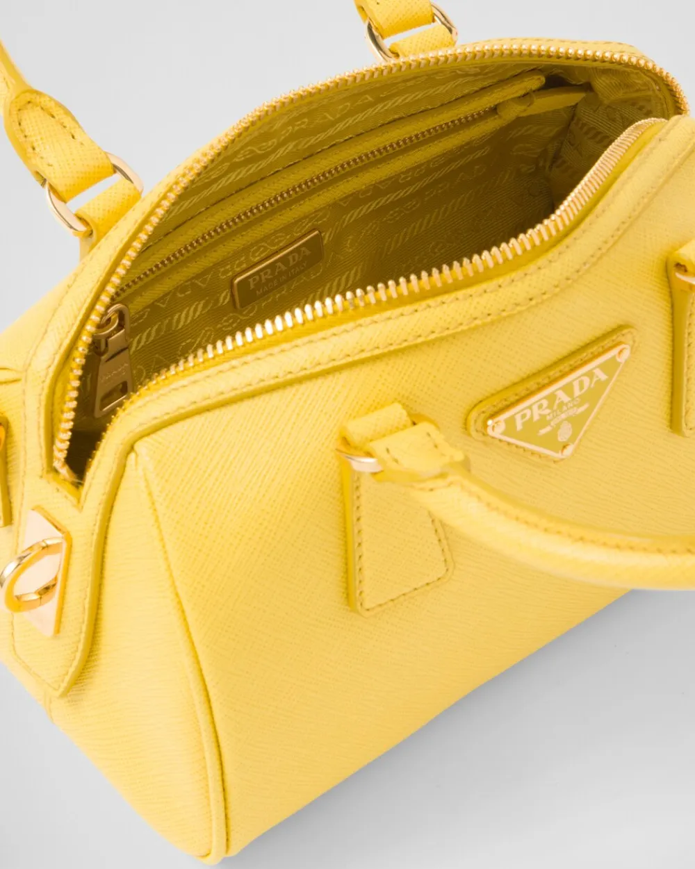 Mujer Prada MINIBOLSOS|MINIBOLSOS^Bolso Con Asa Superior De Piel Saffiano