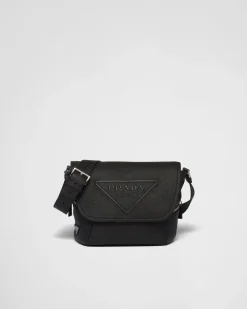 Hombre Prada BOLSOS MENSAJEROS^Bolso Con Bandolera De Piel