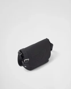 Hombre Prada BOLSOS MENSAJEROS^Bolso Con Bandolera De Piel