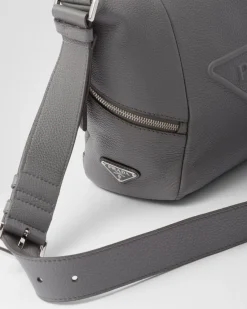Hombre Prada BOLSOS MENSAJEROS^Bolso Con Bandolera De Piel