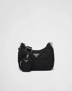 Mujer Prada COLECCIÓN FEMENINA|BOLSOS DE HOMBRO^Bolso Con Forma De Saco De Re-nylon Acolchado
