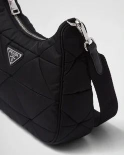 Mujer Prada COLECCIÓN FEMENINA|BOLSOS DE HOMBRO^Bolso Con Forma De Saco De Re-nylon Acolchado
