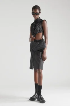 Mujer Prada COLECCIÓN FEMENINA|BOLSOS DE HOMBRO^Bolso Con Forma De Saco De Re-nylon Acolchado