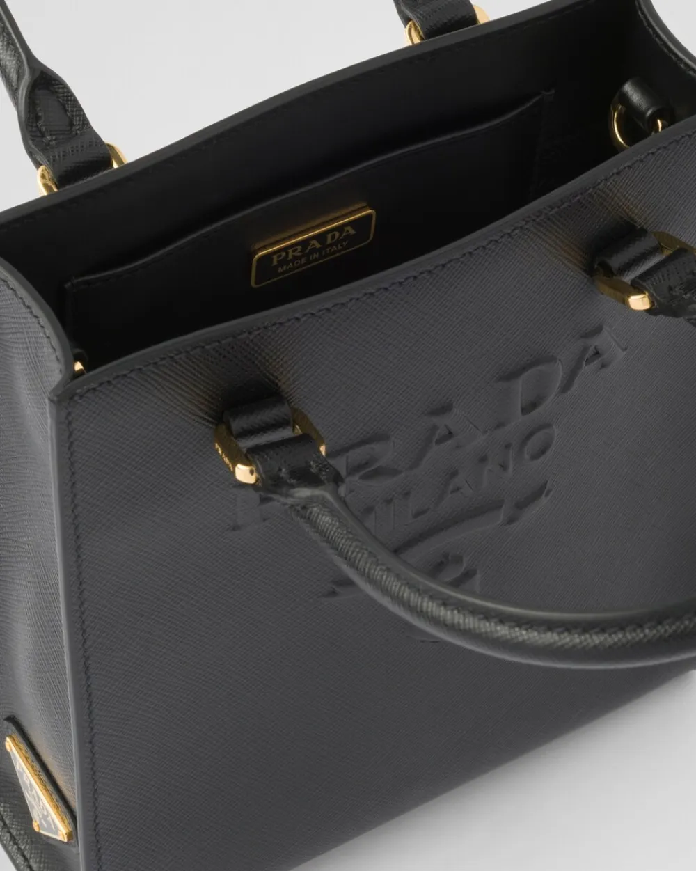 Mujer Prada MINIBOLSOS|MINIBOLSOS^Bolso De Mano Pequeño En Piel Saffiano