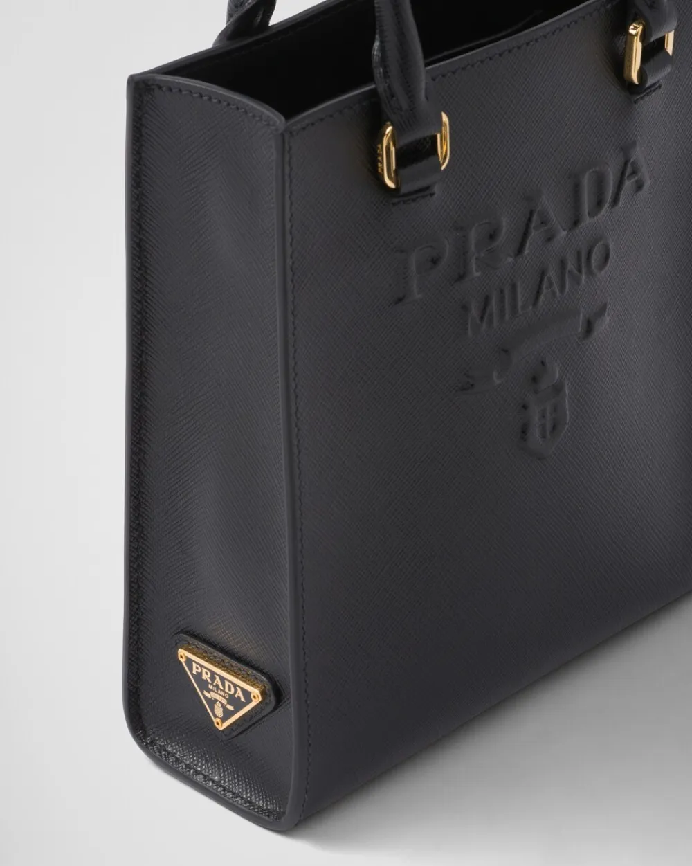 Mujer Prada MINIBOLSOS|MINIBOLSOS^Bolso De Mano Pequeño En Piel Saffiano