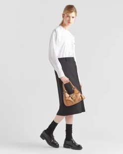 Mujer Prada BOLSOS CON ASA SUPERIOR|BOLSOS CON ASA SUPERIOR^Bolso De Napa Acolchada Moon