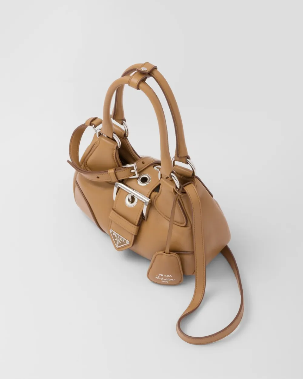 Mujer Prada BOLSOS CON ASA SUPERIOR|BOLSOS CON ASA SUPERIOR^Bolso De Napa Acolchada Moon