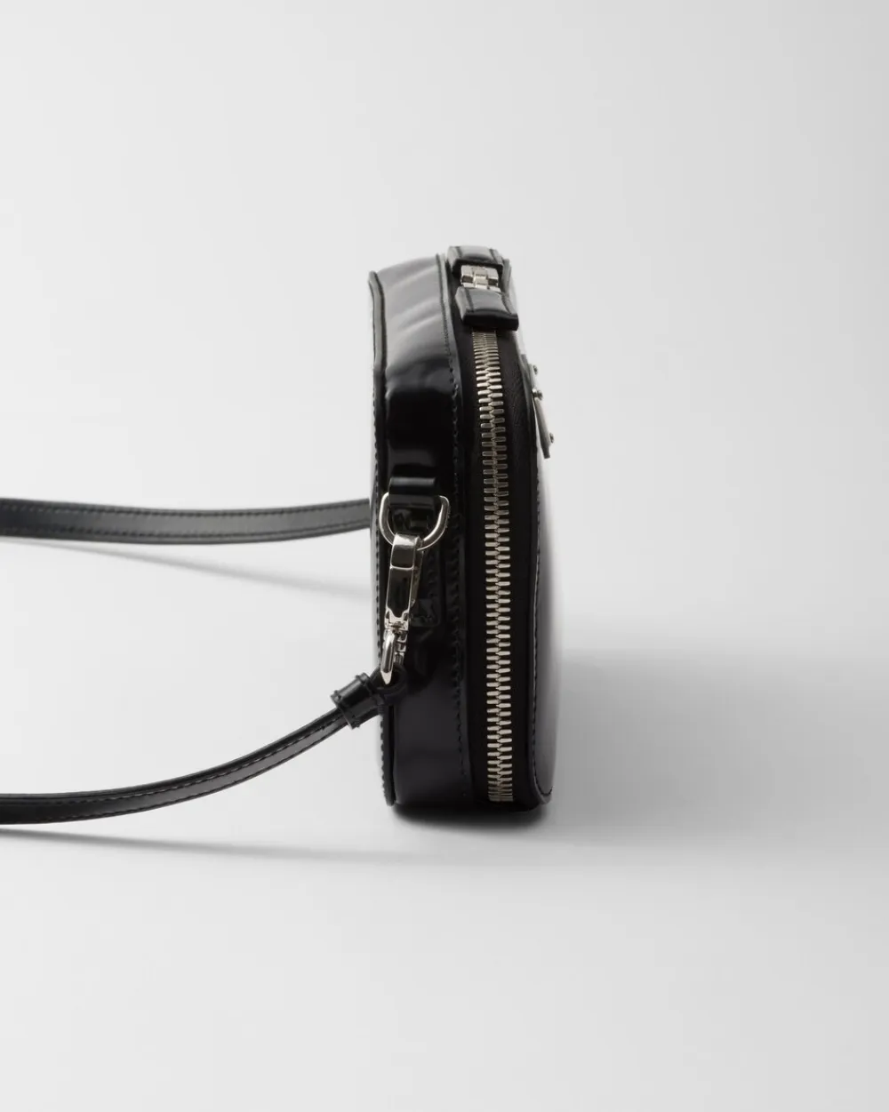 Hombre Prada BOLSOS MENSAJEROS^Bolso De Piel Cepillada Brique