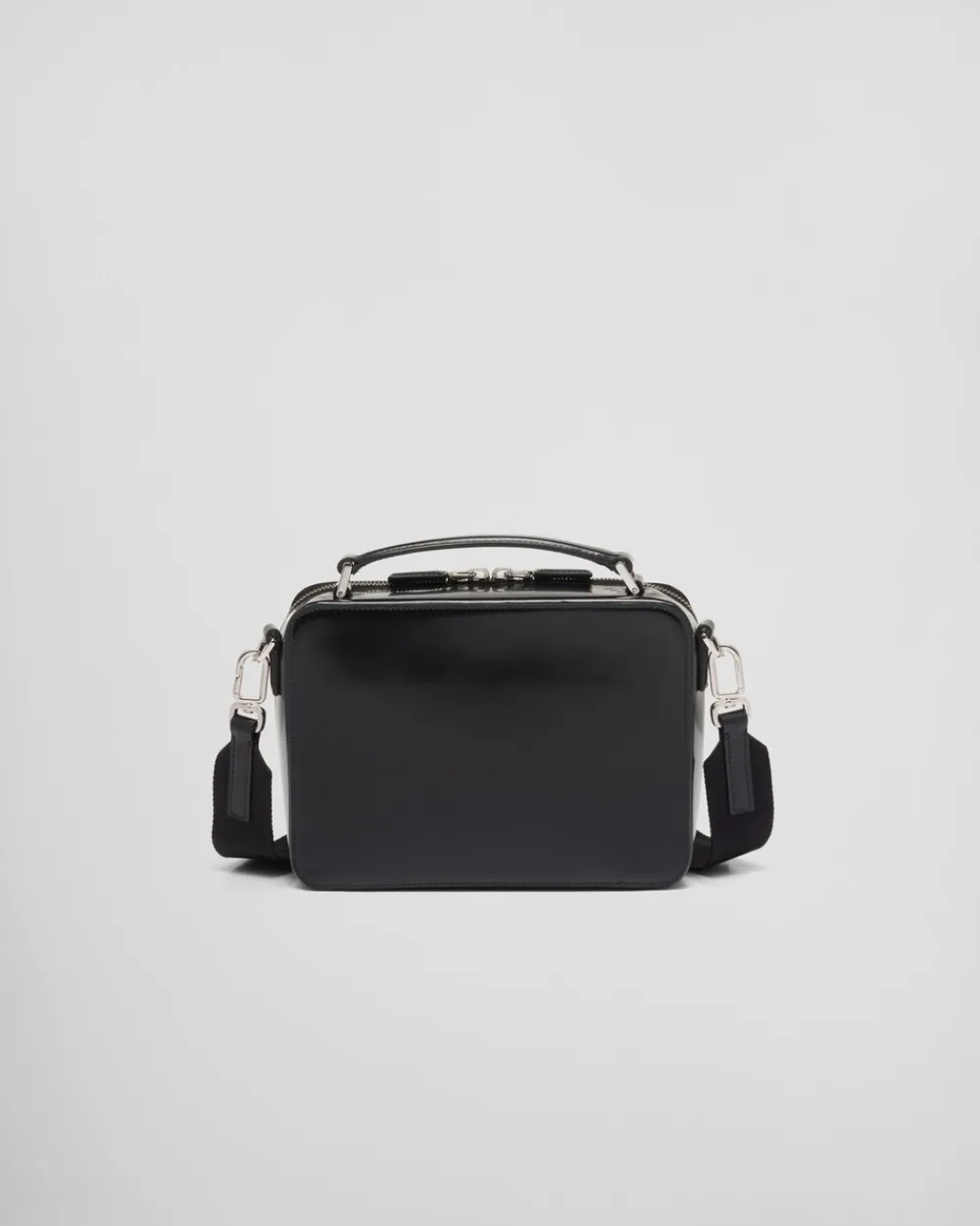 Hombre Prada BOLSOS MENSAJEROS^Bolso De Piel Cepillada Brique