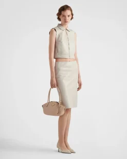 Mujer Prada BOLSOS CON ASA SUPERIOR|BOLSOS CON ASA SUPERIOR^Bolso De Piel Pequeño