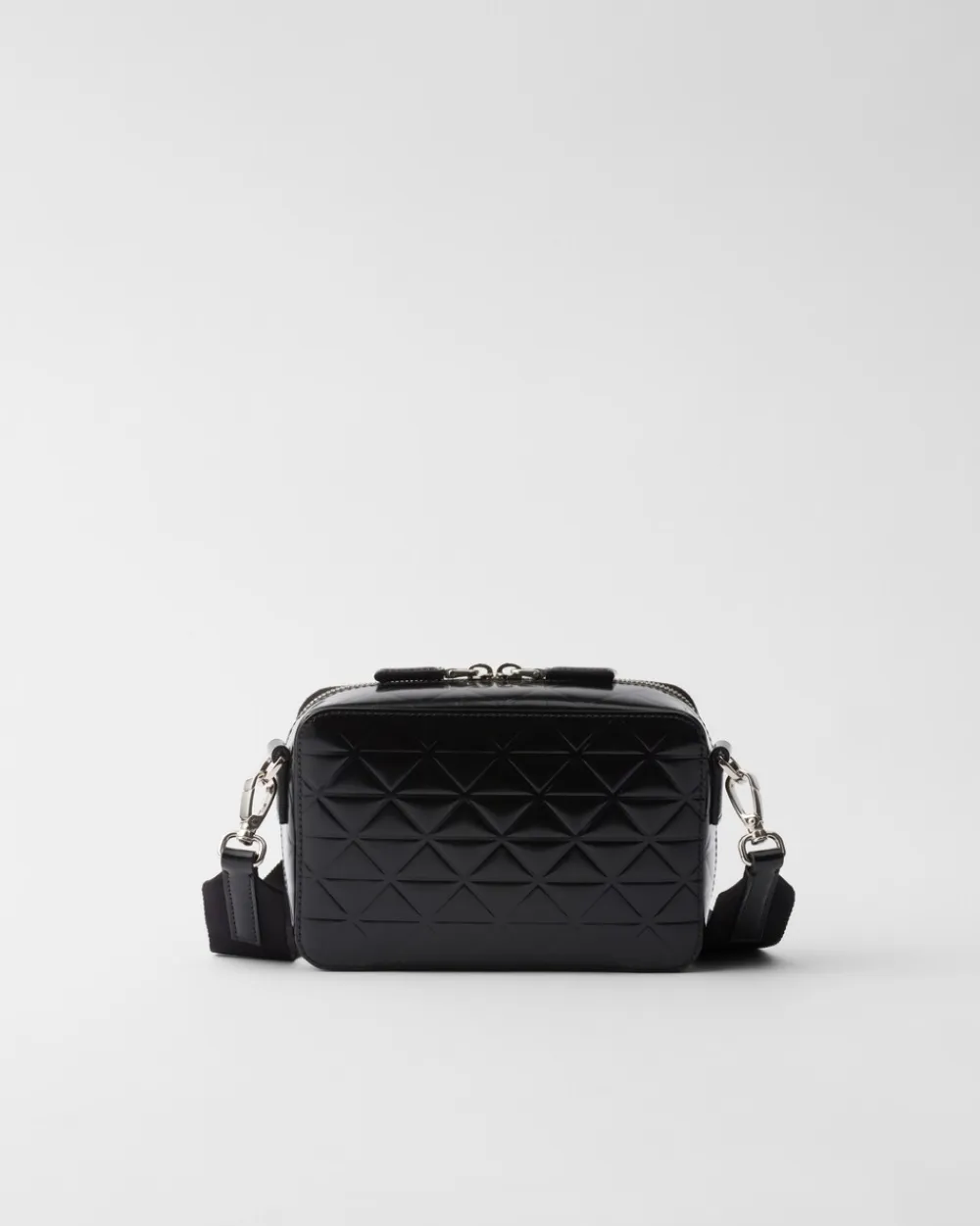 Hombre Prada BOLSOS MENSAJEROS^Bolso De Piel Brique