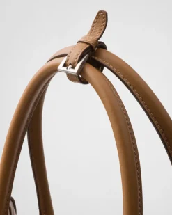 Hombre Prada BOLSOS GRANDES^Bolso De Piel Buckle Con Cinturón Doble