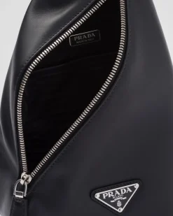 Hombre Prada MOCHILAS Y RIÑONERAS^Bolso De Piel Cross