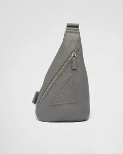 Hombre Prada MOCHILAS Y RIÑONERAS^Bolso De Piel Cross