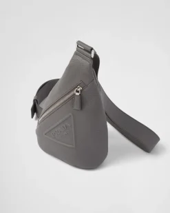 Hombre Prada MOCHILAS Y RIÑONERAS^Bolso De Piel Cross