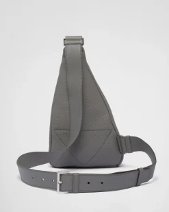Hombre Prada MOCHILAS Y RIÑONERAS^Bolso De Piel Cross