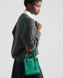 Mujer Prada MINIBOLSOS|MINIBOLSOS^Bolso De Piel Saffiano