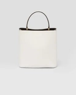 Mujer Prada BOLSOS CON ASA SUPERIOR|BOLSOS CON ASA SUPERIOR^Bolso De Piel Saffiano Panier