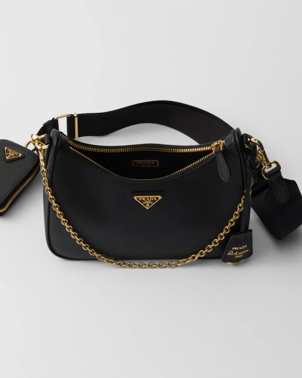 Mujer Prada PRADA RE-EDITION|BOLSOS DE HOMBRO^Bolso De Piel Saffiano Re-edition 2005