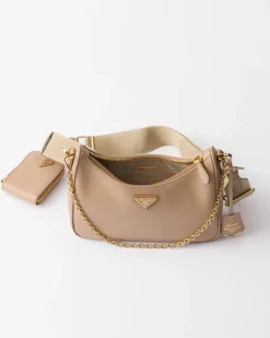 Mujer Prada PRADA RE-EDITION|BOLSOS DE HOMBRO^Bolso De Piel Saffiano Re-edition 2005