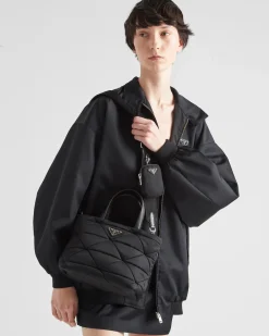 Mujer Prada COLECCIÓN FEMENINA|BOLSOS GRANDES^Bolso De Re-nylon Acolchado