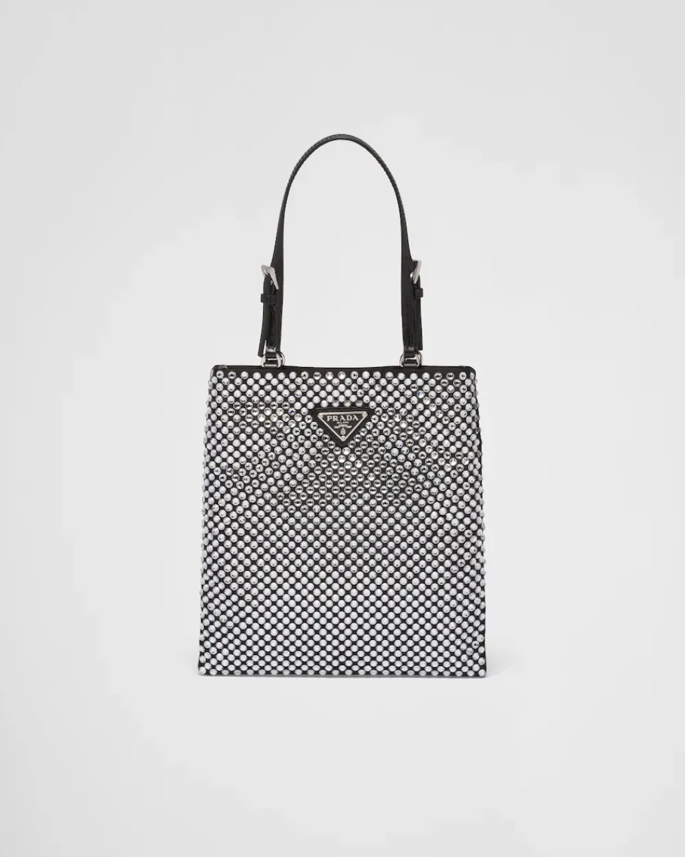 Mujer Prada BOLSOS CON ASA SUPERIOR|BOLSOS CON ASA SUPERIOR^Bolso De Satén Con es