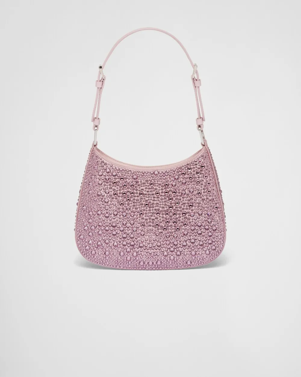 Prada PRADA CLEO^Bolso De Satén Cleo Con Cristales