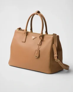 Mujer Prada PRADA GALLERIA|BOLSOS CON ASA SUPERIOR^Bolso Extragrande Galleria De Piel