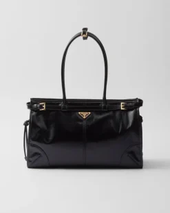 Mujer Prada BOLSOS CON ASA SUPERIOR|BOLSOS CON ASA SUPERIOR^Bolso Grande De Piel