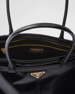 Mujer Prada BOLSOS CON ASA SUPERIOR|BOLSOS CON ASA SUPERIOR^Bolso Grande De Piel