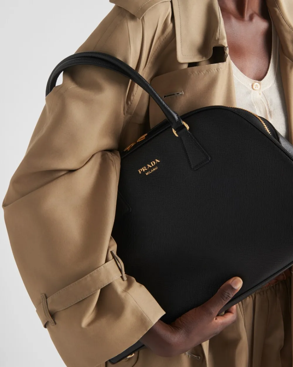 Mujer Prada BOLSOS GRANDES|BOLSOS GRANDES^Bolso Grande De Piel Saffiano