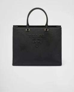 Mujer Prada BOLSOS GRANDES|BOLSOS GRANDES^Bolso Grande De Piel Saffiano
