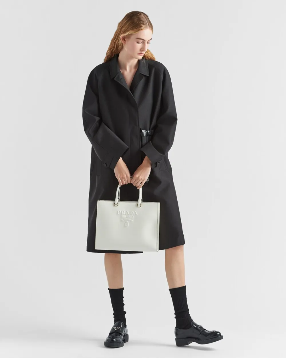 Mujer Prada BOLSOS GRANDES|BOLSOS GRANDES^Bolso Grande De Piel Saffiano