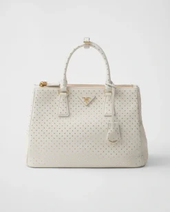 Mujer Prada PRADA GALLERIA|BOLSOS CON ASA SUPERIOR^Bolso Grande Galleria De Piel Con Tachuelas
