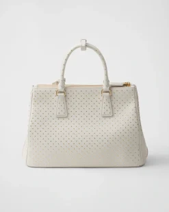 Mujer Prada PRADA GALLERIA|BOLSOS CON ASA SUPERIOR^Bolso Grande Galleria De Piel Con Tachuelas