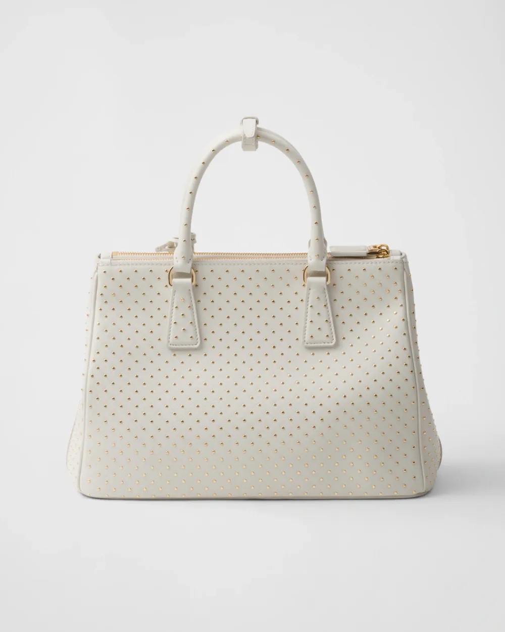 Mujer Prada PRADA GALLERIA|BOLSOS CON ASA SUPERIOR^Bolso Grande Galleria De Piel Con Tachuelas