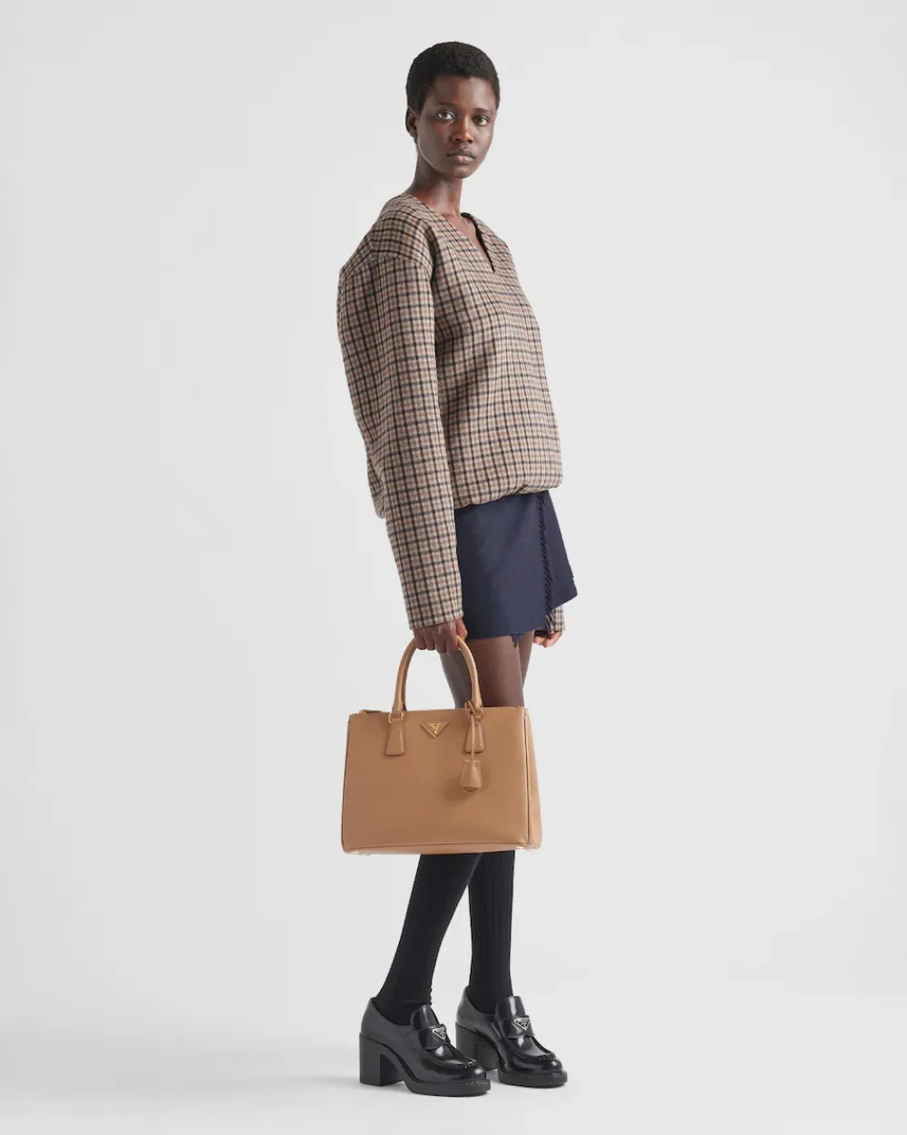 Mujer Prada PRADA GALLERIA|BOLSOS CON ASA SUPERIOR^Bolso Grande Galleria De Piel Saffiano