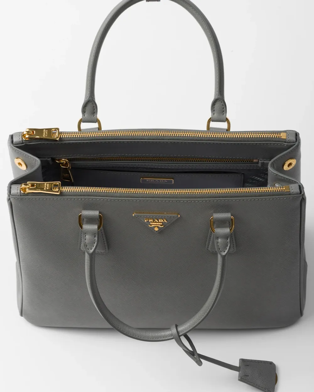 Mujer Prada PRADA GALLERIA|BOLSOS CON ASA SUPERIOR^Bolso Grande Galleria De Piel Saffiano