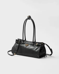 Mujer Prada BOLSOS CON ASA SUPERIOR|BOLSOS CON ASA SUPERIOR^Bolso Mediano De Piel