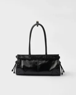 Mujer Prada BOLSOS CON ASA SUPERIOR|BOLSOS CON ASA SUPERIOR^Bolso Mediano De Piel