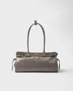 Mujer Prada BOLSOS CON ASA SUPERIOR|BOLSOS CON ASA SUPERIOR^Bolso Mediano De Piel