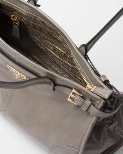 Mujer Prada BOLSOS CON ASA SUPERIOR|BOLSOS CON ASA SUPERIOR^Bolso Mediano De Piel