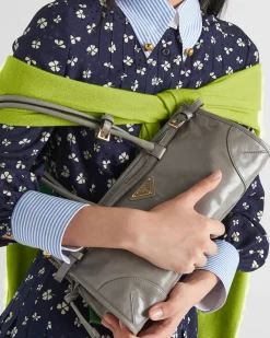 Mujer Prada BOLSOS CON ASA SUPERIOR|BOLSOS CON ASA SUPERIOR^Bolso Mediano De Piel